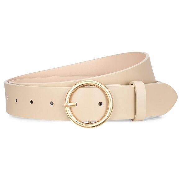 Accessories - 3766 Fashion Women Leather Belt For Dresses Jeans Pants With Classic Round